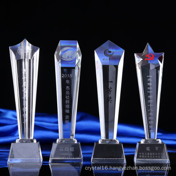 Hot Selling High Quality K9 Crystal Trophy China Factory